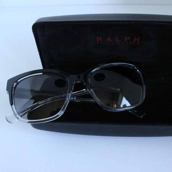 Ralph By Ralph Lauren RA5247 5695/8G 55-19 145-3N Black Crystal Sunglasses main image 6